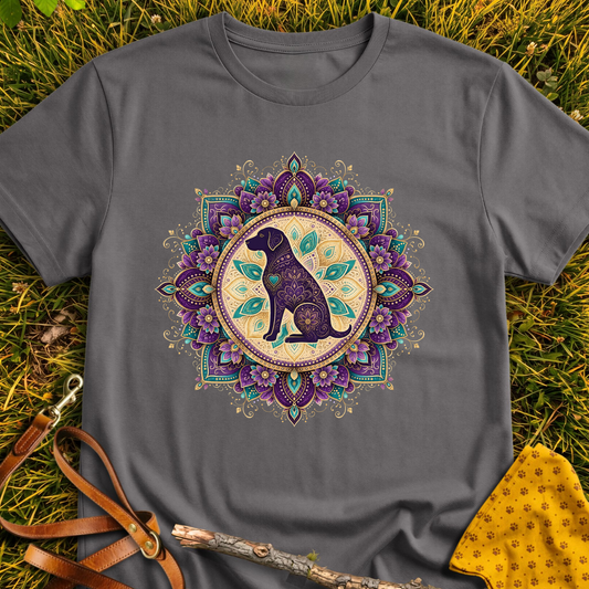 Ornate Rescue T-shirt T-shirt in Charcoal - Furever Mode rescue dog tee