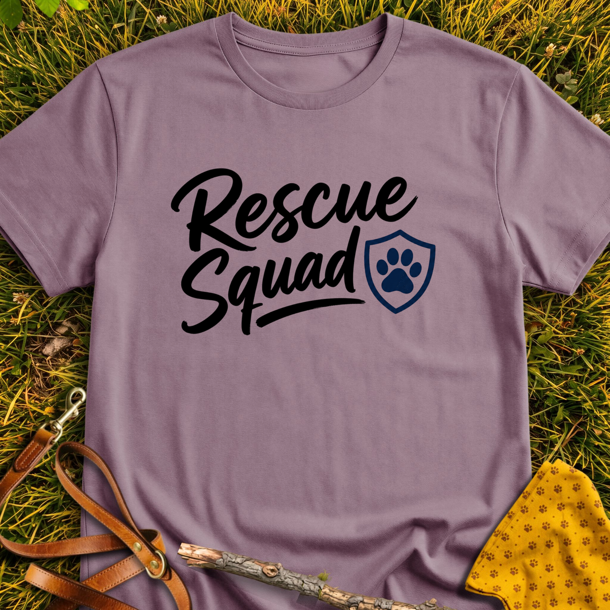 Squad T-shirt T-shirt in Paragon - Furever Mode rescue dog tee