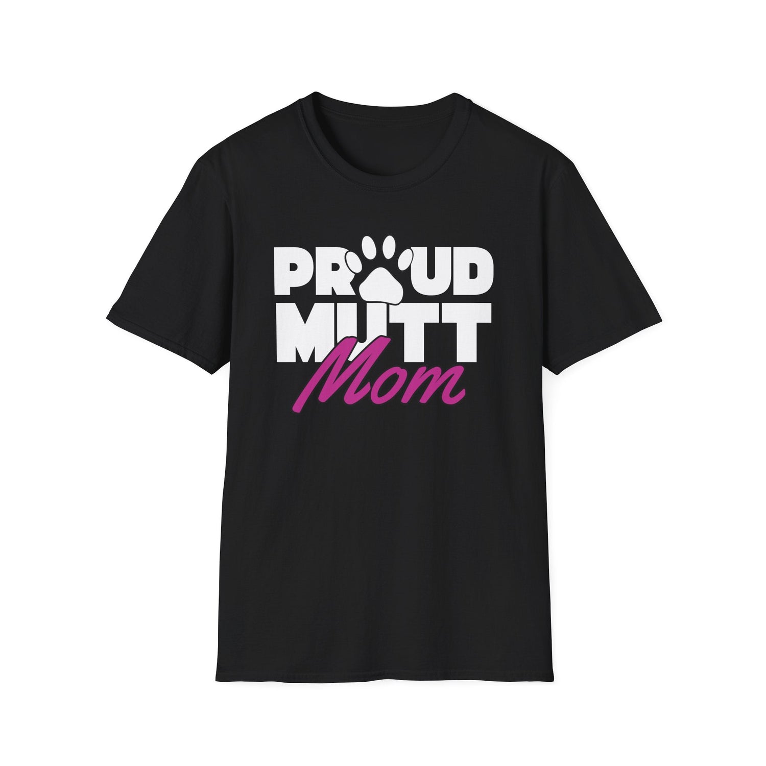 Dog Mom & Dog Dad collection - Proud Mutt Mom t-shirt
