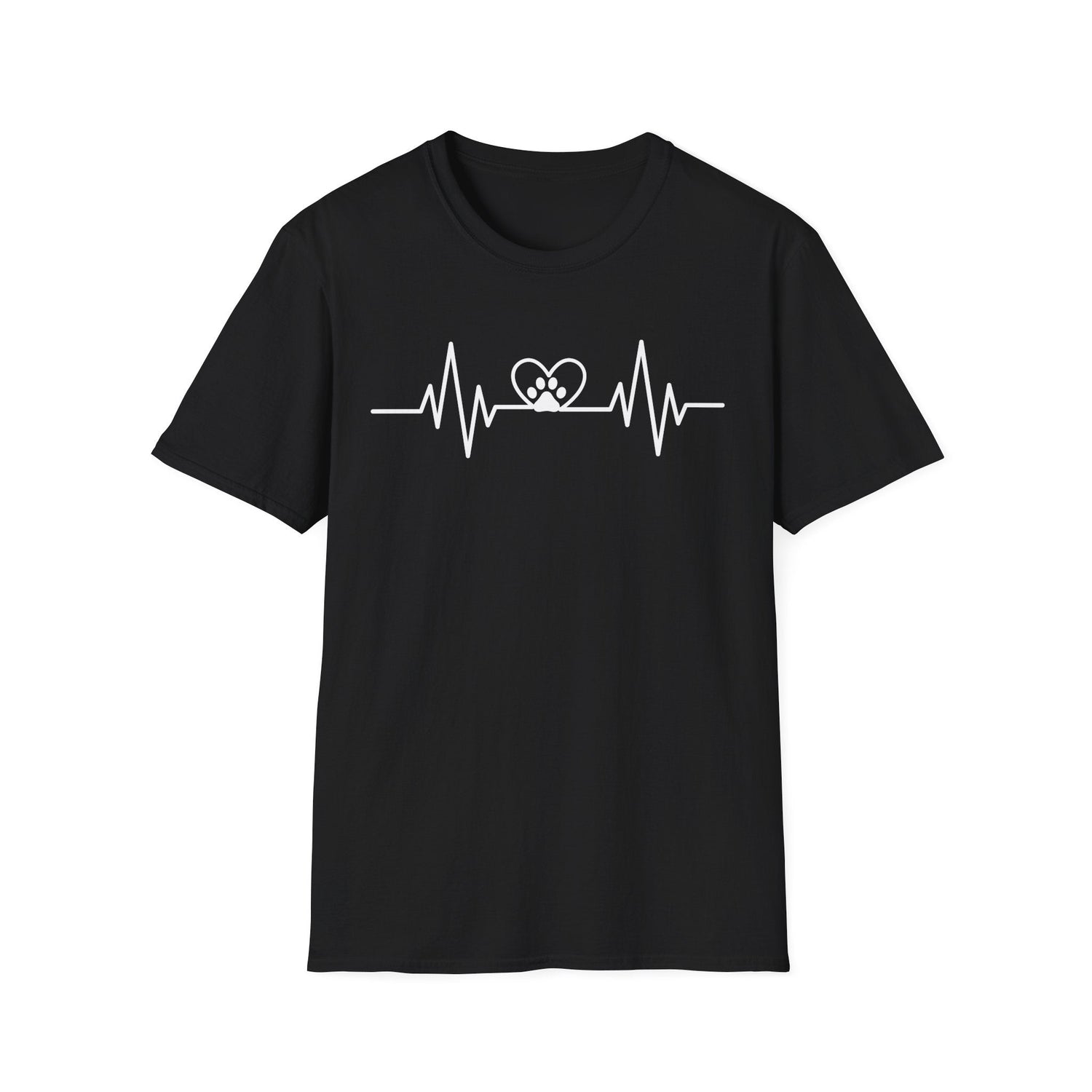 Minimal & Artsy collection - Paw Heartbeat t-shirt