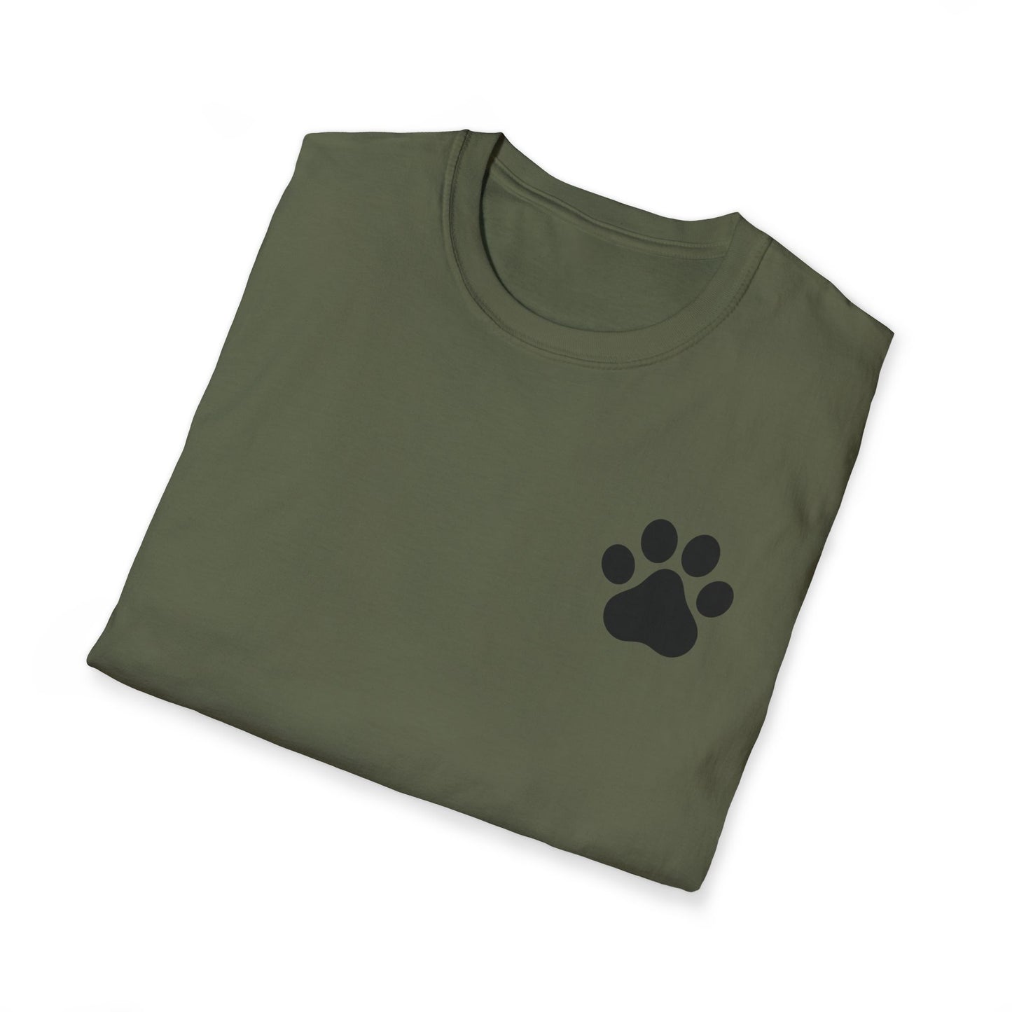 Small Corner Paw T-shirt