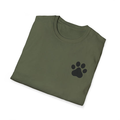 Small Corner Paw T-shirt