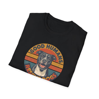 Good Humans Rescue Dogs T-shirt