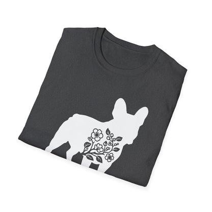 French Flower Silhouette T-shirt