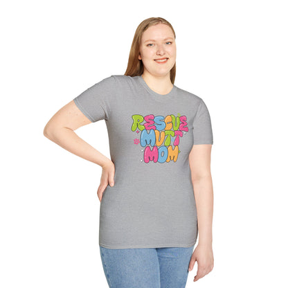 Rescue Mutt Mom T-shirt