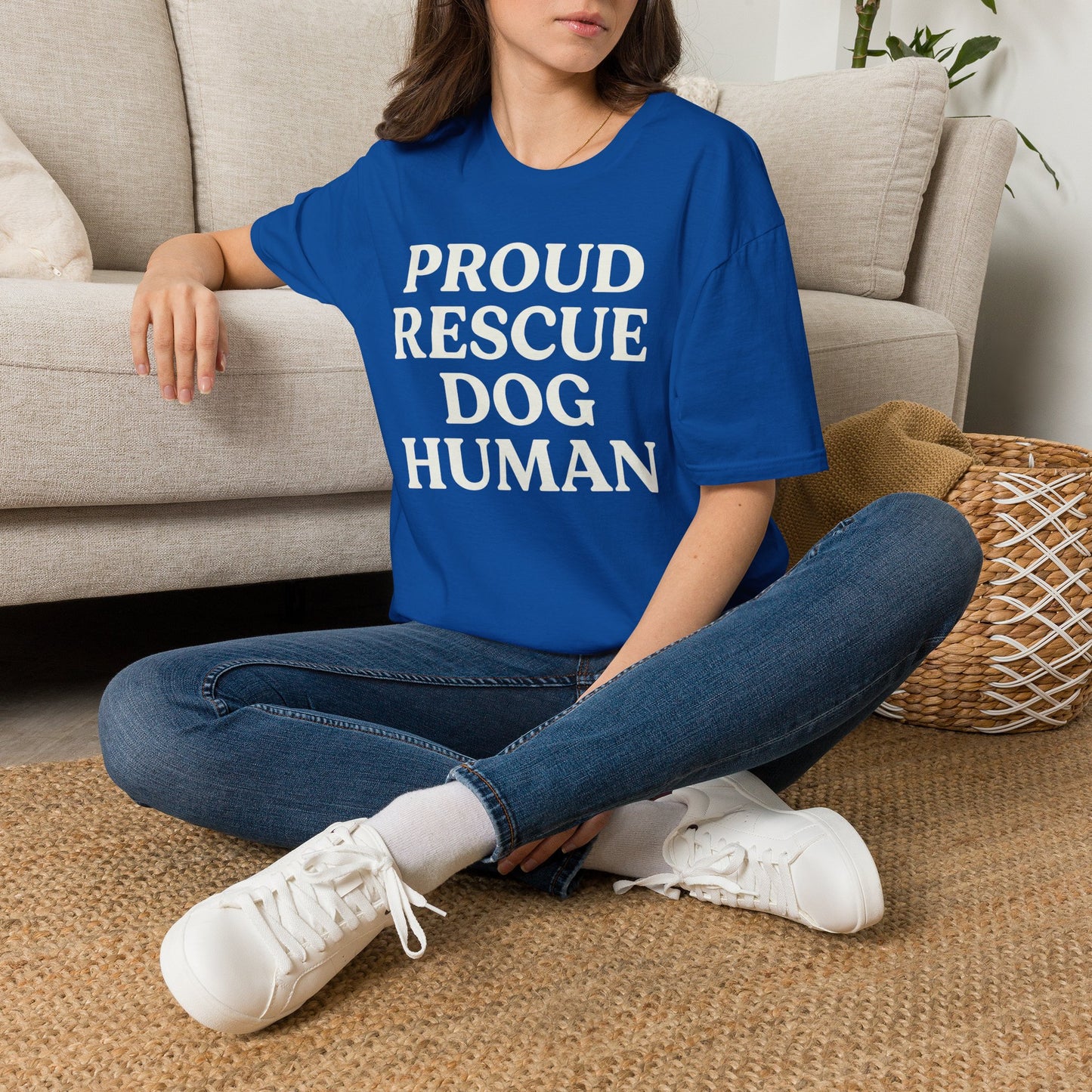 Proud Rescue Human T-shirt