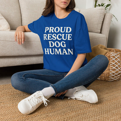 Proud Rescue Human T-shirt