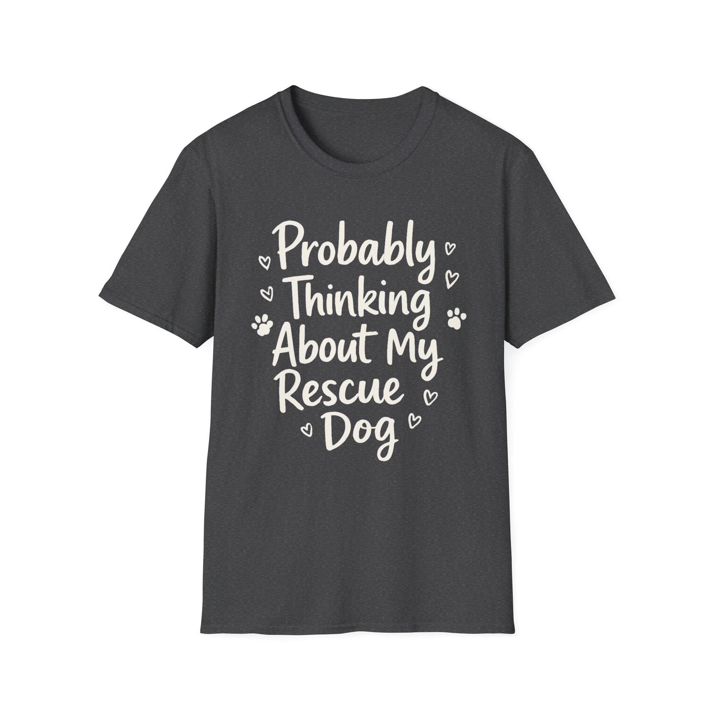 probably thinking hearts T-shirt