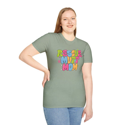 Rescue Mutt Mom T-shirt