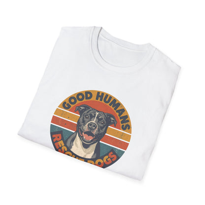 Good Humans Rescue Dogs T-shirt