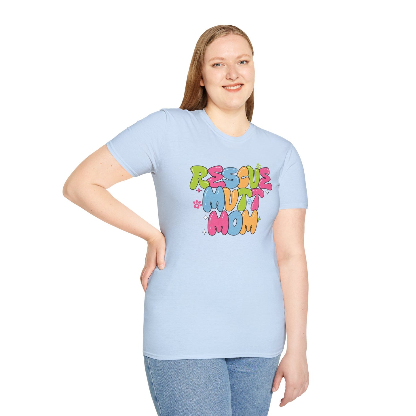 Rescue Mutt Mom T-shirt