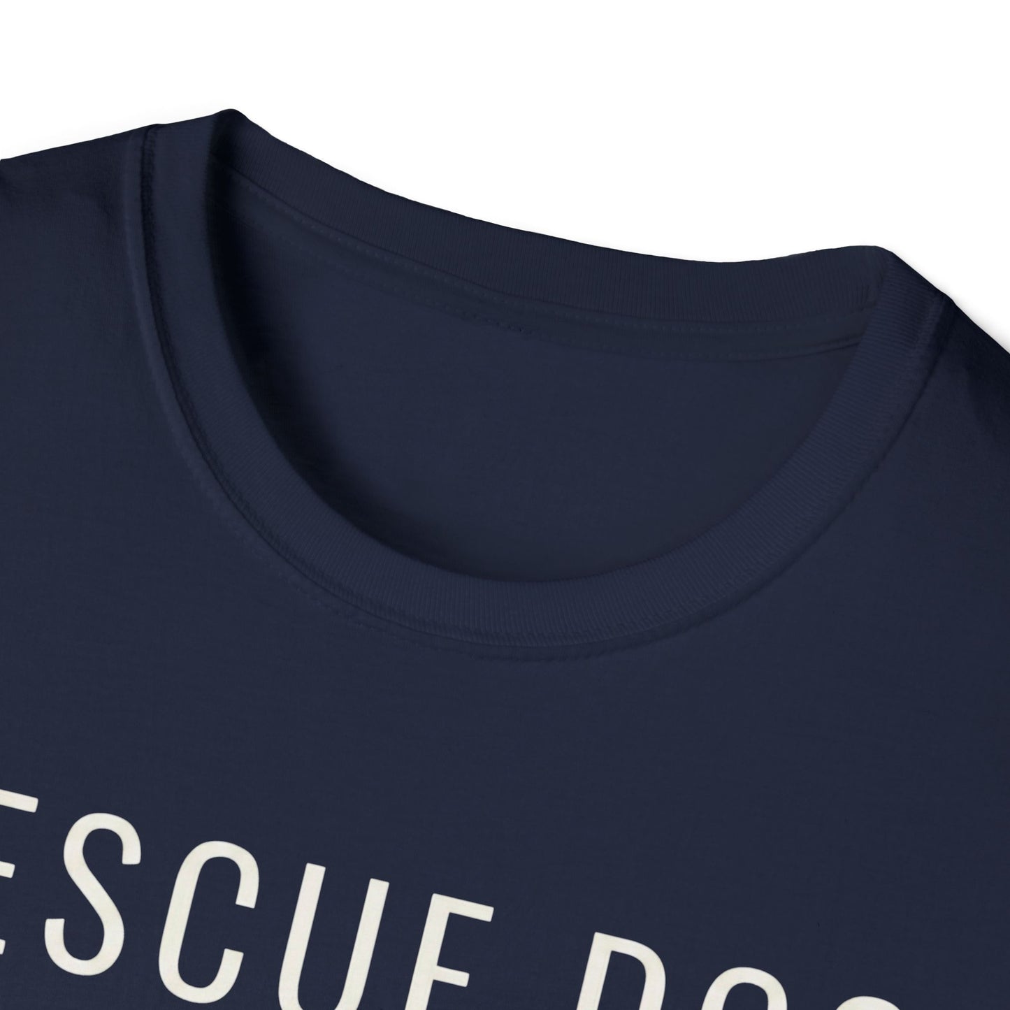 rescue dog person T-shirt
