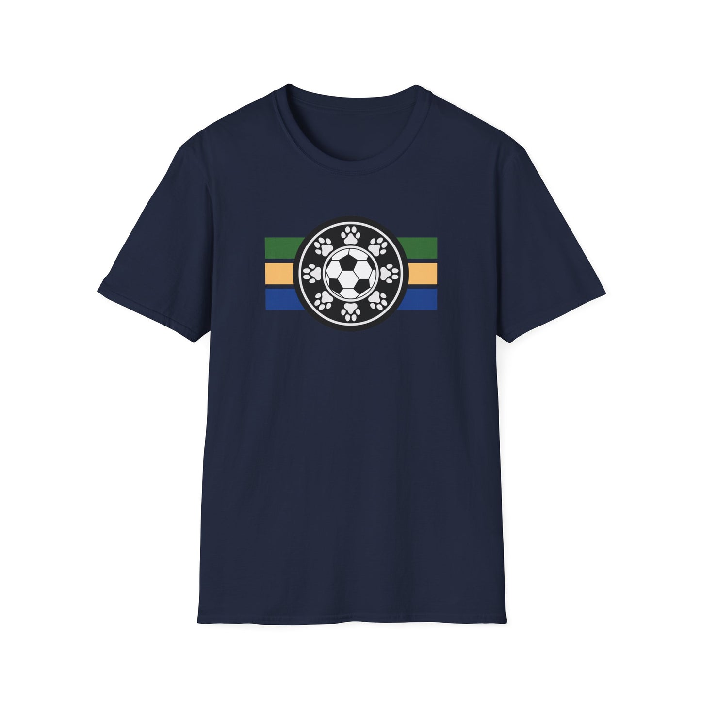 Soccer paw T-shirt