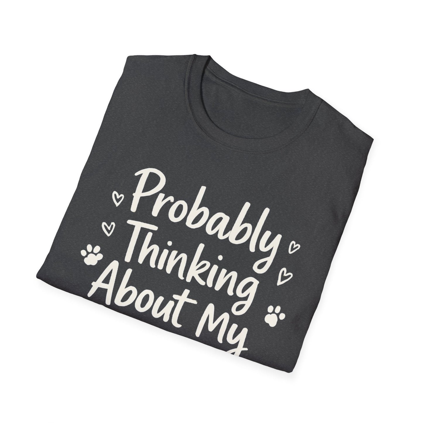 probably thinking hearts T-shirt