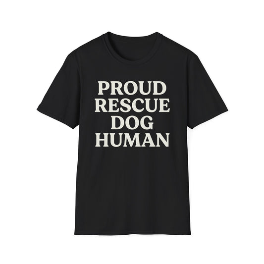 Proud Rescue Human T-shirt