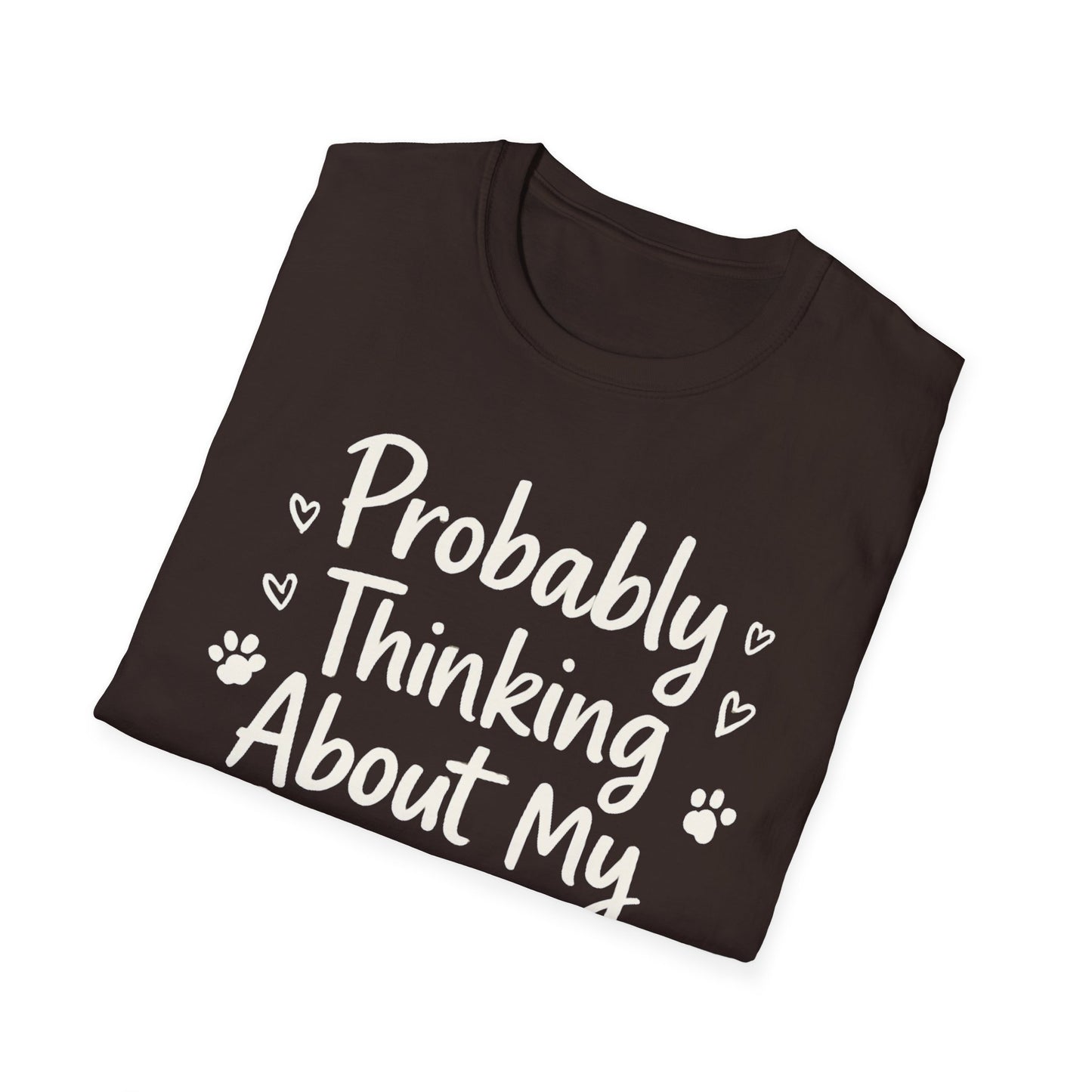 probably thinking hearts T-shirt