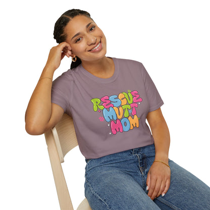 Rescue Mutt Mom T-shirt
