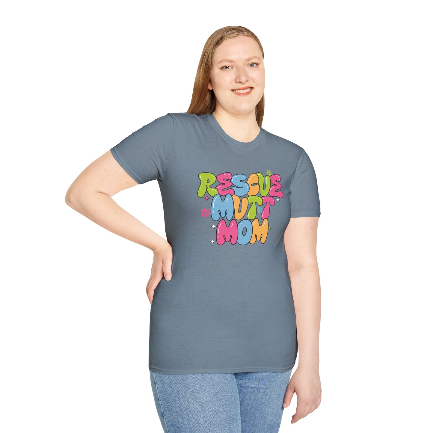 Rescue Mutt Mom T-shirt