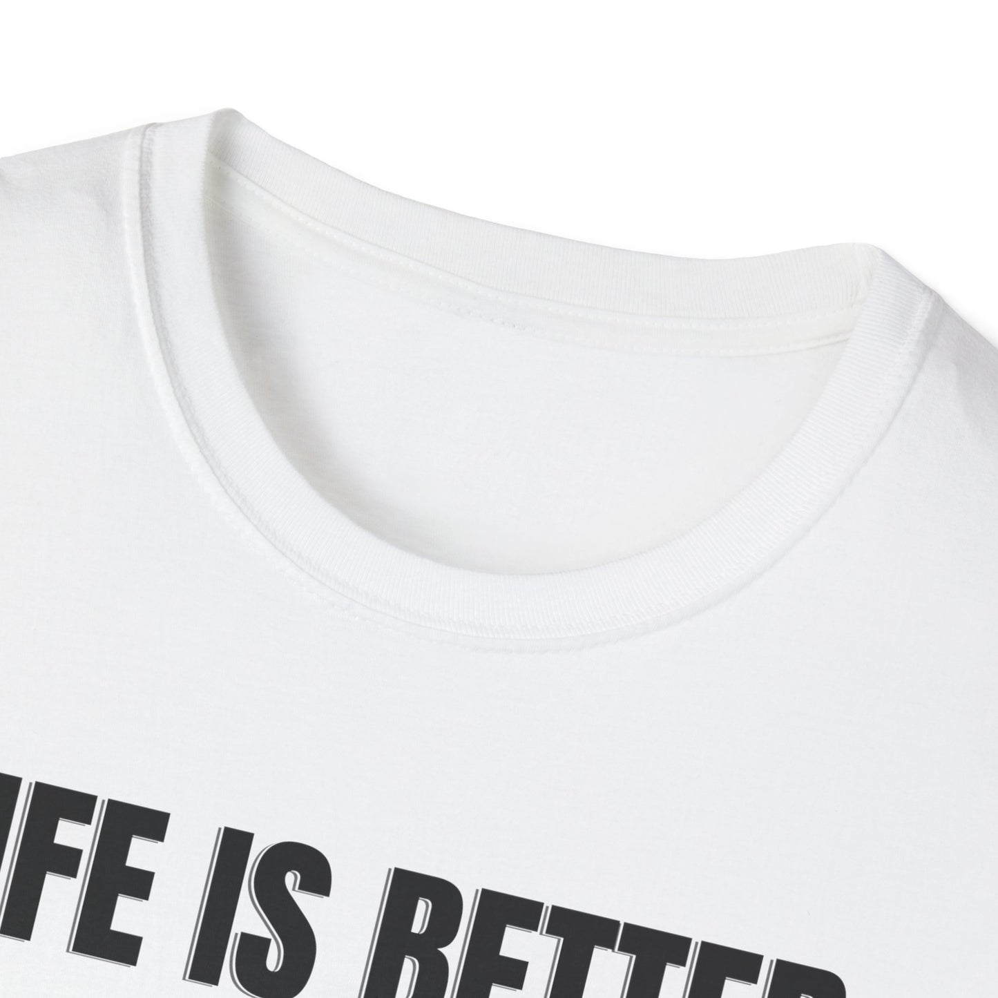 Live is better with a dog  T-shirt