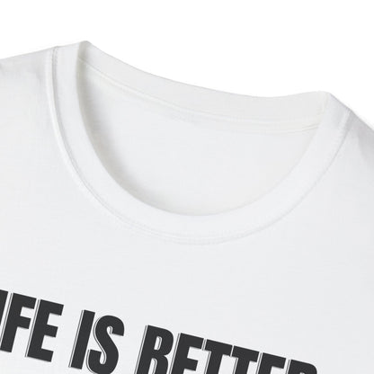 Live is better with a dog  T-shirt