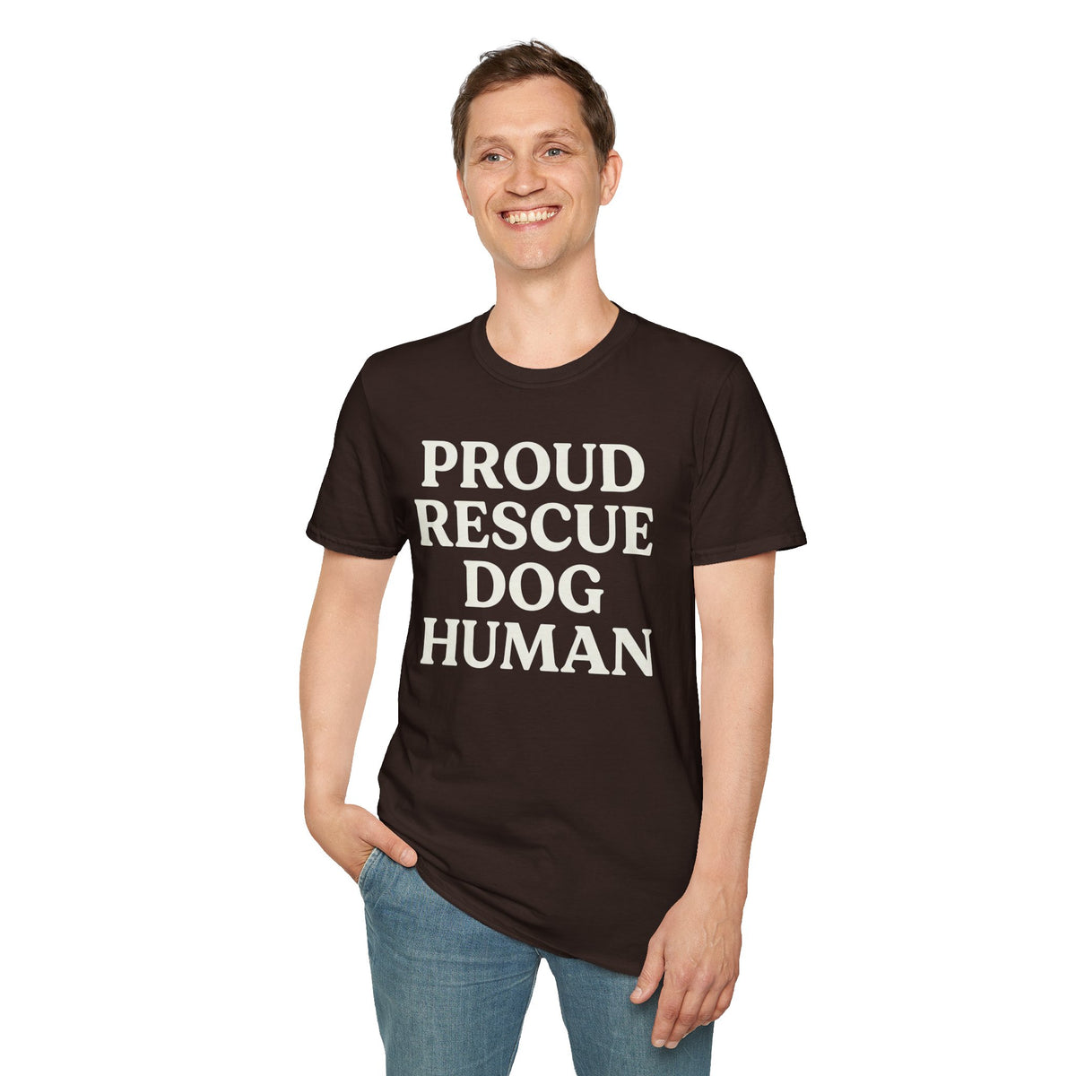 Proud Rescue Human T-shirt