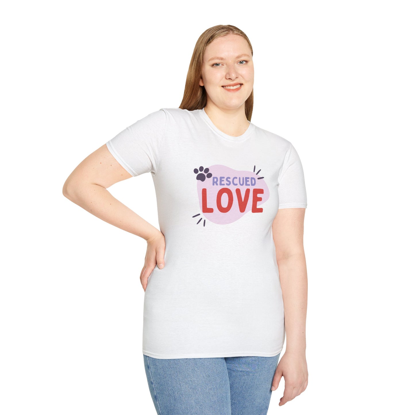 Rescued love T-shirt