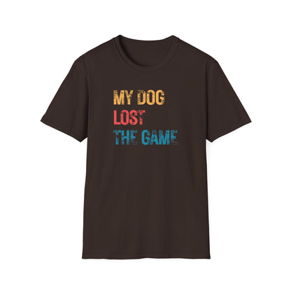 dog lost the game T-shirt