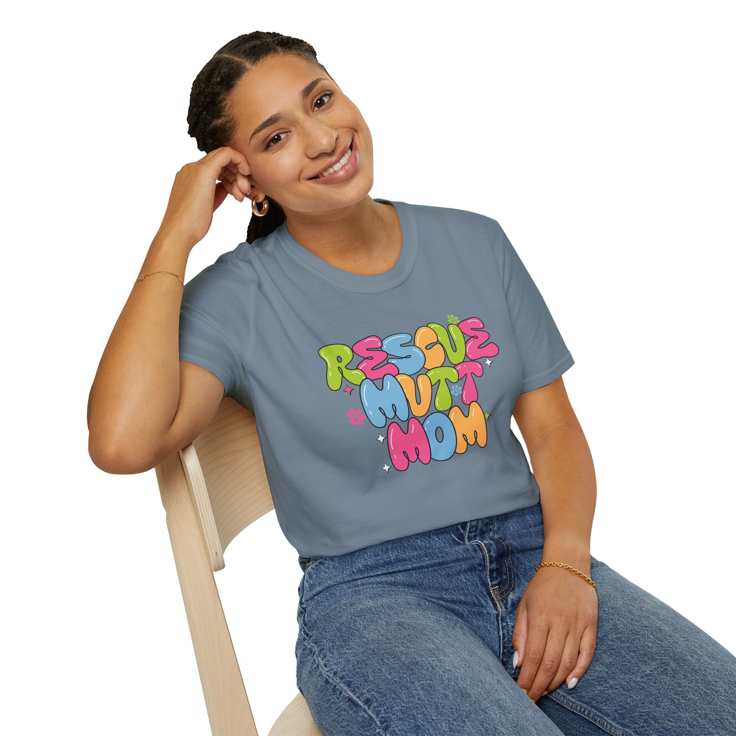 Rescue Mutt Mom T-shirt