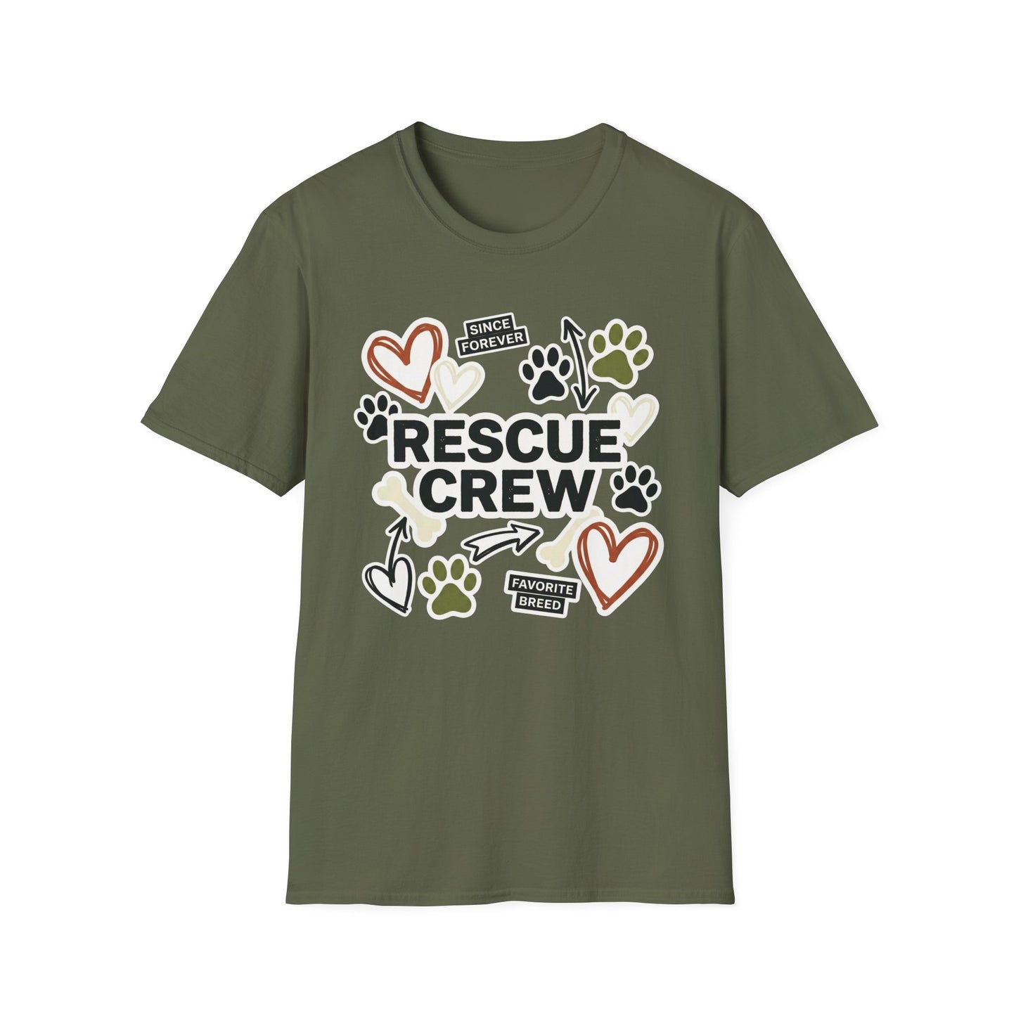 rescue crew T-shirt