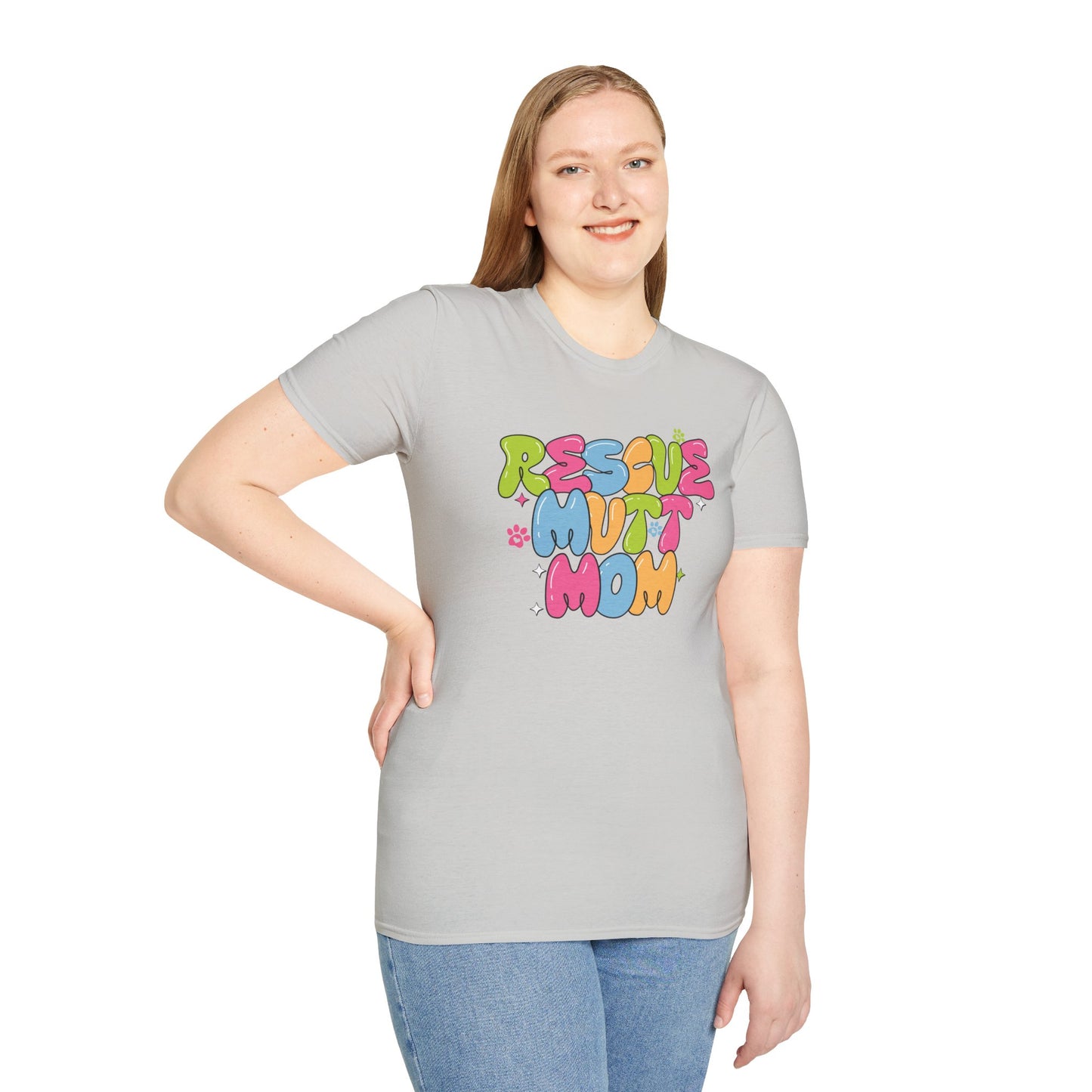 Rescue Mutt Mom T-shirt