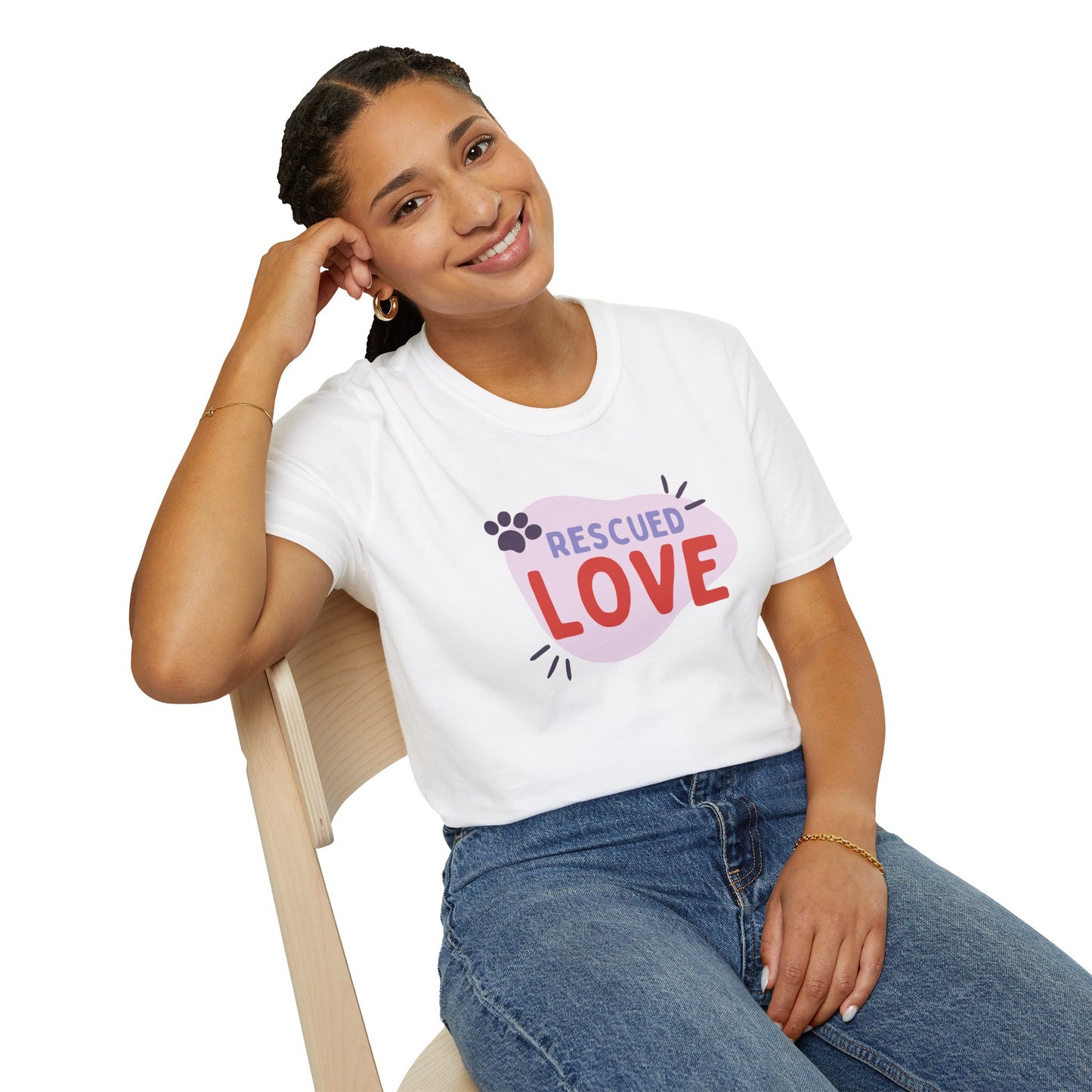Rescued love T-shirt