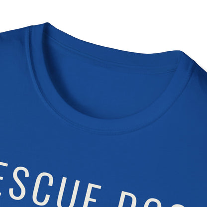 rescue dog person T-shirt