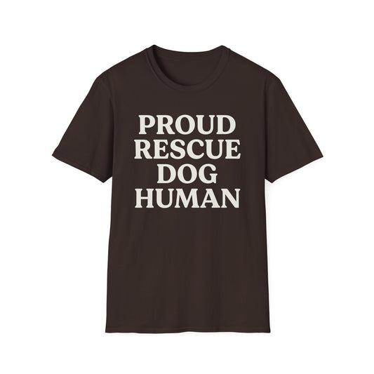 Proud Rescue Human T-shirt