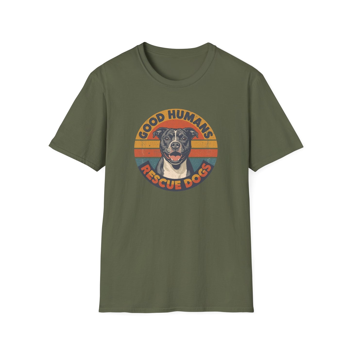 Good Humans Rescue Dogs T-shirt