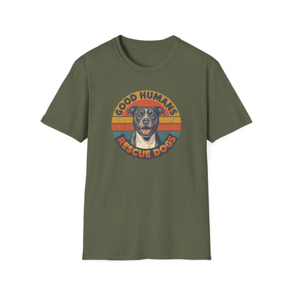 Good Humans Rescue Dogs T-shirt