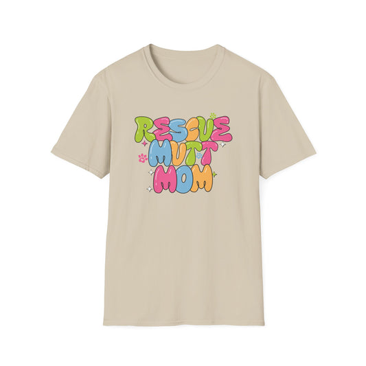 Rescue Mutt Mom T-shirt