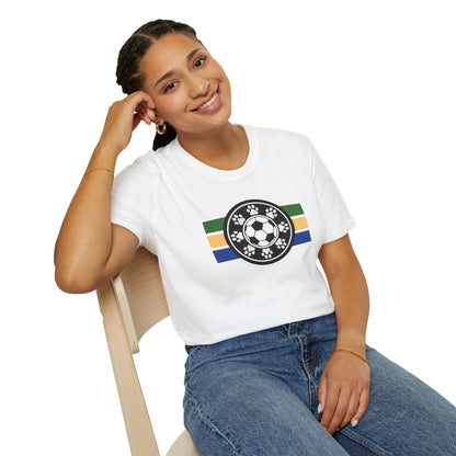 Soccer paw T-shirt