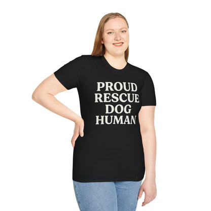 Proud Rescue Human T-shirt