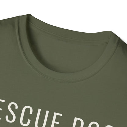 rescue dog person T-shirt