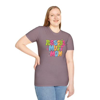 Rescue Mutt Mom T-shirt