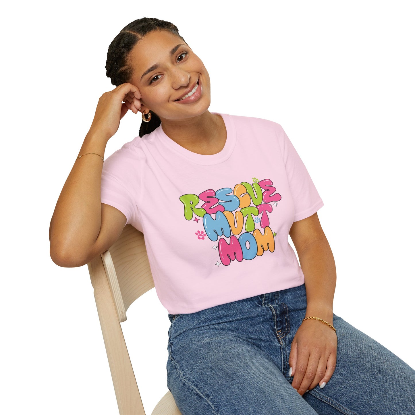 Rescue Mutt Mom T-shirt