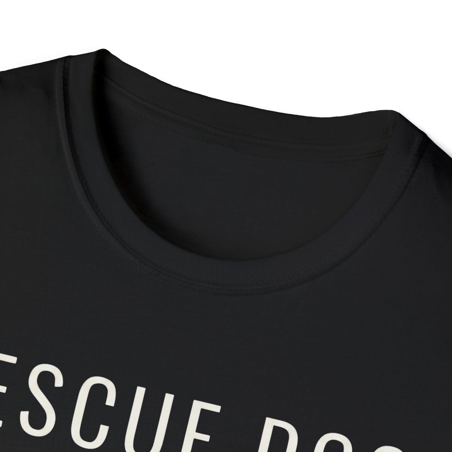 rescue dog person T-shirt