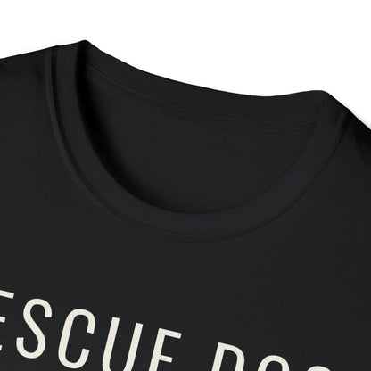 rescue dog person T-shirt