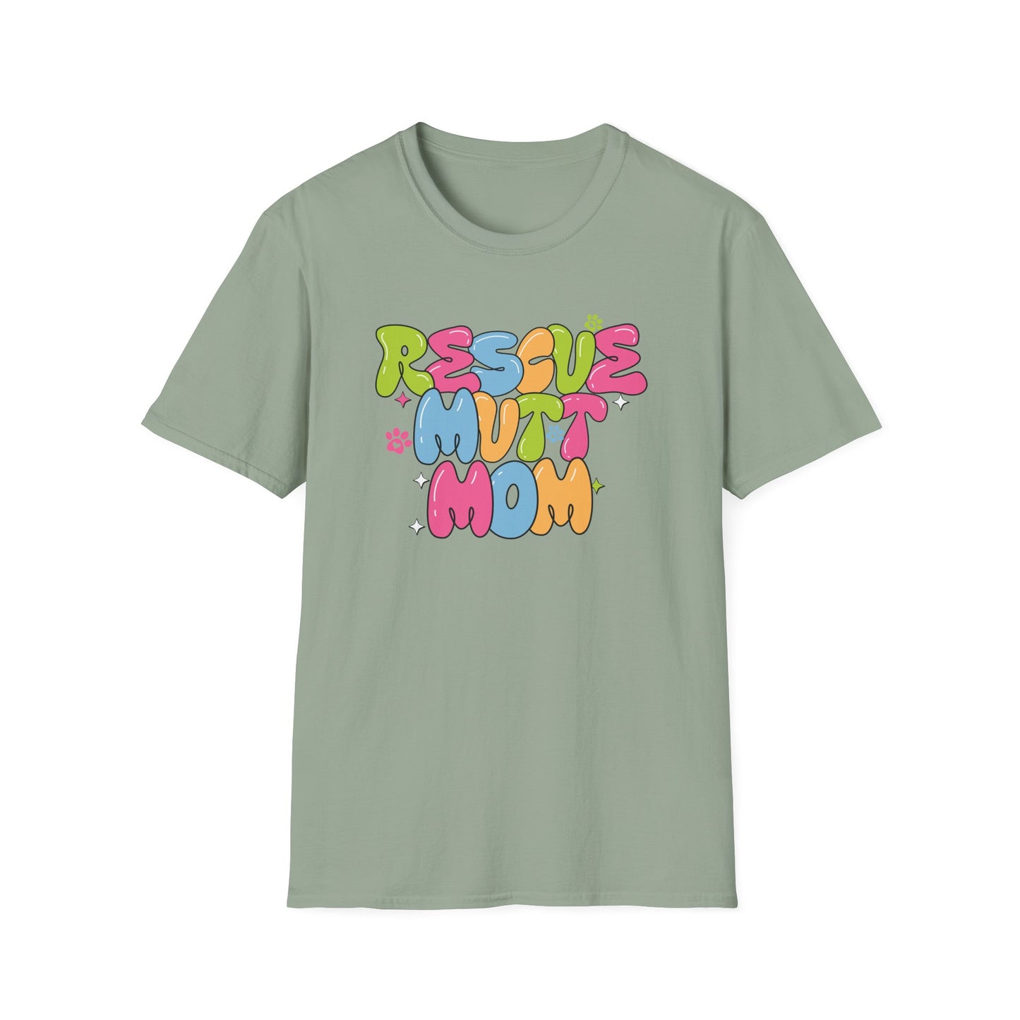 Rescue Mutt Mom T-shirt