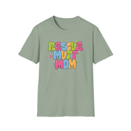 Rescue Mutt Mom T-shirt