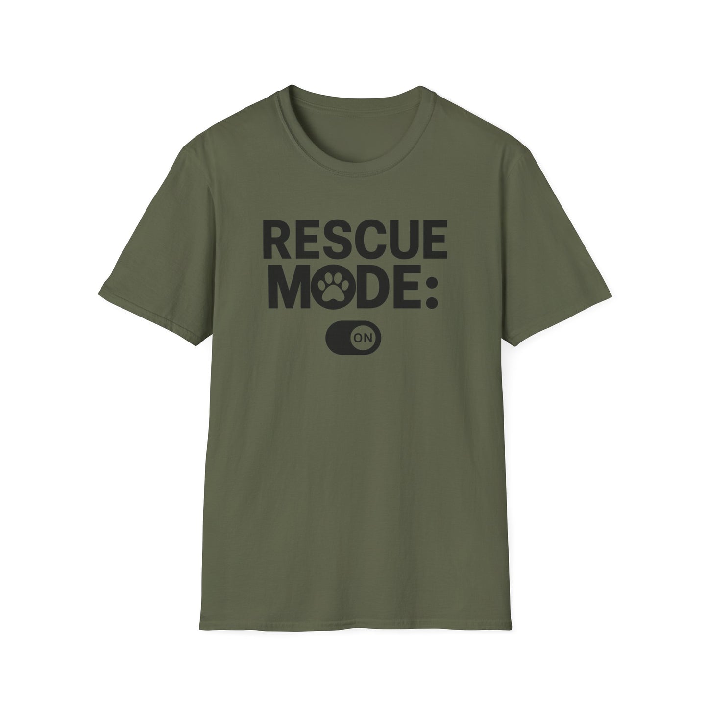 Rescue Mode: ON T-shirt