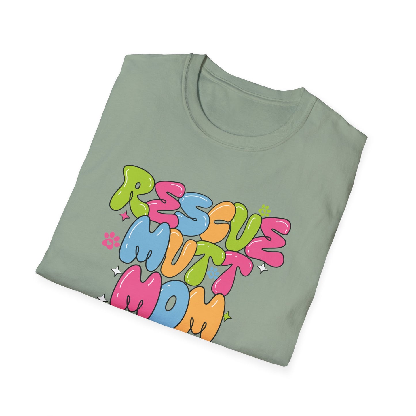 Rescue Mutt Mom T-shirt