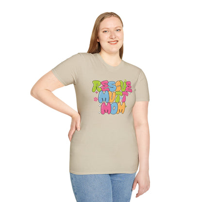 Rescue Mutt Mom T-shirt