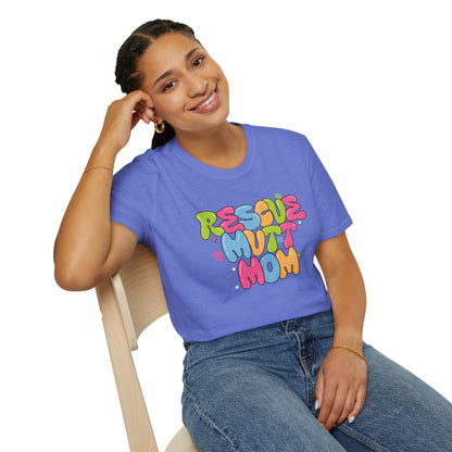 Rescue Mutt Mom T-shirt