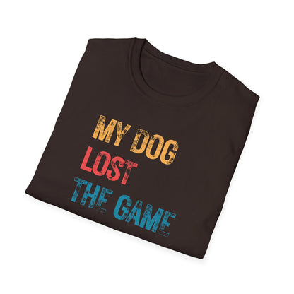 dog lost the game T-shirt